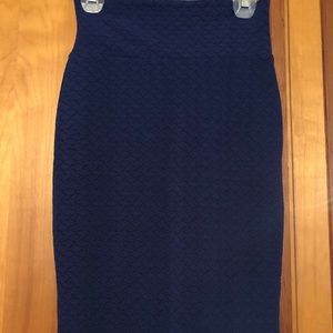 Rich Royal Blue Skirt